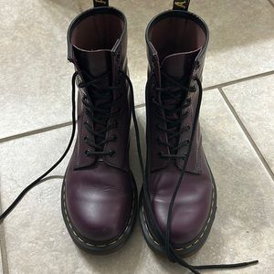 Purple Dr. Martens